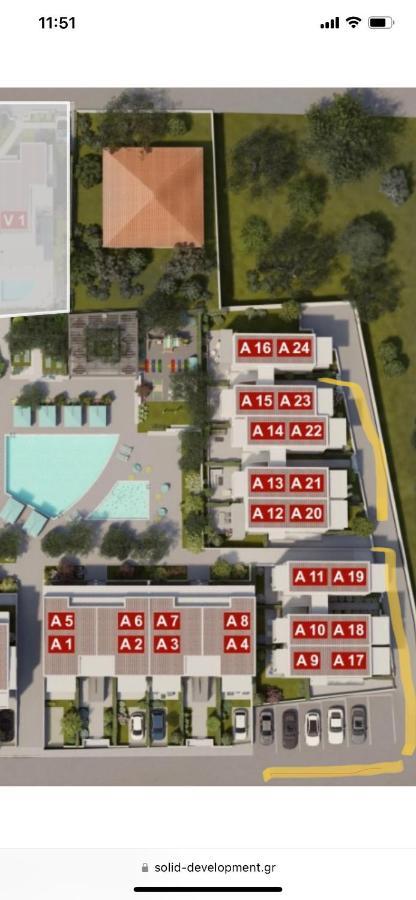 Olea Luxury Apartments Нікіті Екстер'єр фото